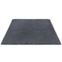 Artiss 160x230cm Plush Shaggy Rug - Soft Grey Polyester, Cushioned Foam, Anti-Slip, Living Room/Bedroom Carpet