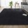 Artiss 200x290cm Black Shaggy Rug - Luxurious High-Pile Polyester, Anti-Slip Backing, Cushioned Comfort, Easy Care