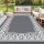 Gardeon Reversible Outdoor Rug 274x366cm - Weather-Resistant, UV-Coated Polypropylene Mat for Patio & Beach Adventures