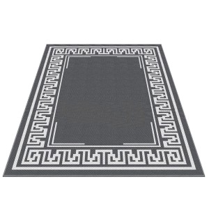 Gardeon Reversible Outdoor Rug 274x366cm - Weather-Resistant, UV-Coated Polypropylene Mat for Patio & Beach Adventures