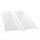 Instahut 0.4m x 2m Transparent PET Polycarbonate Window and Door Awning DIY Canopy 0.4x2m Clear Panel