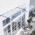 Instahut 0.4m x 2m Transparent PET Polycarbonate Window and Door Awning DIY Canopy 0.4x2m Clear Panel