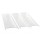Instahut 0.4m x 3m Transparent PET Polycarbonate Window Door Awning UV Rain Resistant Modern Design (3m)
