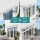 Instahut 0.4m x 3m Transparent PET Polycarbonate Window Door Awning UV Rain Resistant Modern Design (3m)