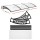 Instahut 0.8m x 3m Transparent Window Door Awning Polycarbonate Panel Aluminium Bars Black Brackets Modern
