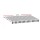 Instahut Retractable Folding Arm Awning Manual Sunshade 4.5m x 3m Grey White Aluminium Frame Polyester