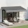 Instahut Motorised Retractable Awning 3.5x2.5m - Grey, UV & Water-Resistant, Remote Control, Aluminium Frame