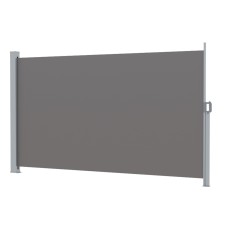 Instahut Side Awning 1.8x3M Grey Outdoor Retractable Privacy Screen UV Resistant Polyester and Steel Frame Instahut Side Awning 1.8x3M Grey Outdoor Retractable Privacy Screen UV Resistant Polyester and Steel Frame