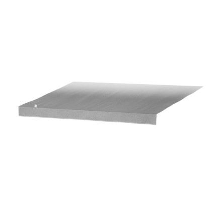 Weisshorn 12ft Caravan Awning Replacement Fabric - 18oz Vinyl, UV Protection, Water-Repellent, 340x242cm, Grey Fade