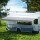 Weisshorn 18ft Caravan Awning Replacement Fabric, 5.20M x 2.42M, 18oz Vinyl, UV Protection, Water-Repellent,