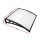 Instahut 1x1M Transparent Window Door Awning | UV Resistant & Modern Design | Durable 5mm Polycarbonate, Easy Install