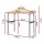 Instahut Beige Grill Gazebo 243x150x250cm - UV Resistant Steel Frame, Polyester Fabric, Hanging Hooks, Bottle Opener