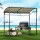 Instahut Beige Grill Gazebo: UV & Water-Resistant, Steel Frame, 218cm x 112cm for Outdoor BBQ & Patio, Includes Hooks