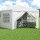 Instahut 3x3m Pop Up Gazebo Tent - White, Weather-Resistant, Steel Frame, Portable Canopy for Outdoor Events & Camping