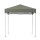 Instahut 2x2m Outdoor Gazebo, Grey - UV & Water-Resistant, Steel Frame, 3 Height Levels, Easy Setup, Carry Bag Included