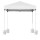 Instahut 2x2m White Gazebo: UV-Resistant, Steel Frame, Adjustable Height, w/ Base Pods for Outdoor Events