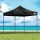 Instahut 3x3m Pop Up Gazebo: Black, UV & Water Resistant, Durable Oxford Fabric, Adjustable Height, Easy Setup