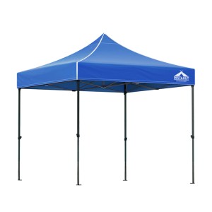 Instahut 3x3m Blue Pop-Up Gazebo with Base Pods - UV & Water Resistant, 3 Heights, Quick Set-Up for Outdoor Events