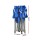 Instahut 3x3m Blue Pop-Up Gazebo with Base Pods - UV & Water Resistant, 3 Heights, Quick Set-Up for Outdoor Events
