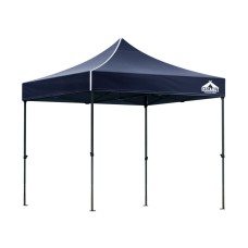 Instahut 3x3m Pop Up Gazebo with Base Pods, Navy - UV & Water Resistant, Adjustable Height for Outdoor Events