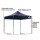 Instahut 3x3m Pop Up Gazebo with Base Pods, Navy - UV & Water Resistant, Adjustable Height for Outdoor Events