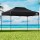 Instahut 3x4.5m Pop Up Gazebo Tent, 500D Oxford Fabric, UV & Water Resistant, Includes Base Pods, Black, Easy Setup