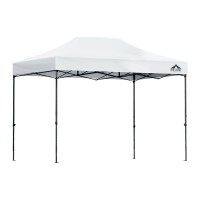 Instahut 3x4.5m White Pop Up Gazebo with Base Pods - UV & Water Resistant Outdoor Wedding Tent, Adjustable Height