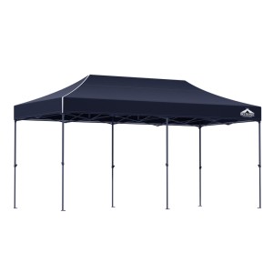 Instahut 3x6m Pop Up Gazebo w/Base Pods, Navy - UV & Water Resistant Tent for Weddings, Events, Camping, Market Days