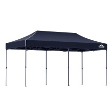 Instahut 3x6M Navy Gazebo Pop Up Marquee Tent - 500D Oxford, UV & Water Resistant, Adjustable Heights, Easy Setup