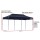 Instahut 3x6M Navy Gazebo Pop Up Marquee Tent - 500D Oxford, UV & Water Resistant, Adjustable Heights, Easy Setup