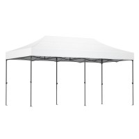 Instahut 3x6m Pop Up Gazebo Marquee - Durable 500D White Tent with Base Pods, UV & Water Resistant for Events
