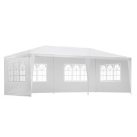 Instahut Gazebo 3x6m Wedding Party Tent - UV & Water Resistant, Steel Frame, Adjustable Panels, Carry Bag Included