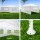 Instahut 3x6m Outdoor Marquee Gazebo - Wedding Party Tent with 6 Removable Panels, UV-Resistant, Waterproof Canopy