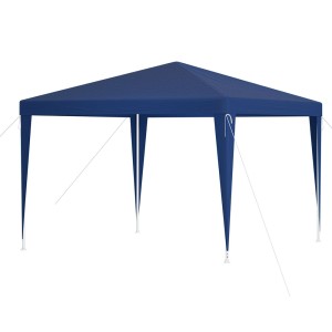 Instahut 3x3m Wedding Party Gazebo Marquee Tent - Durable PVC Coated, UV & Water Resistant, Easy Setup, Blue
