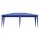 Instahut 3x6m Blue Wedding Gazebo Marquee Tent Powder Coated Steel Frame UV Water Resistant Canopy Outdoor Event