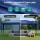 Instahut 3x6m Blue Wedding Gazebo Marquee Tent Powder Coated Steel Frame UV Water Resistant Canopy Outdoor Event