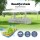Instahut 3x6m Wedding Gazebo - Durable White Canopy Tent with UV & Water Resistance for Outdoor Events & Camping