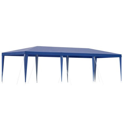 Instahut 3x9m Blue Wedding Party Gazebo – Durable UV & Water-Resistant Canopy with Carry Bag, Ropes & Pegs Included