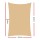 Instahut 2x4m Rectangle Shade Sail - 280GSM Sand Beige, UV 98% Block, Weather Resistant, Stainless Steel Buckles