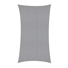 Instahut Rectangle Sun Shade Sail Canopy 4x7m - 280gsm UV-Resistant Breathable Fabric, Weatherproof Design