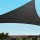 Instahut 5x5x5m Triangle Shade Sail, 280GSM Black, UV 98% Blockage, Weatherproof, Stainless Steel Buckles, 1