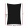 Instahut 3x6m Rectangle Black Shade Sail - 280GSM UV-Resistant Cloth with Stainless Steel Buckles, Weatherproof
