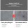 Instahut 6x8m Rectangle Shade Sail - 280GSM Grey Cloth, 98% UV Block, Weather Resistant, Stainless Steel Buckles