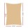 Instahut 2x4m Rectangle Shade Sail - 185GSM Sand Beige, UV-Resistant, Weatherproof, Easy Setup, Stainless Steel Buckles