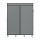 Artiss Large Portable Clothes Closet Wardrobe, Metal Frame, Non-Woven Fabric, Grey, 124x42x173 cm, DIY Assembly
