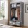 Artiss Large Grey Portable Clothes Wardrobe 90x45x170cm with 3 Drawers Tiebacks Breathable Cover Sturdy Frame