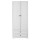 Artiss White Wardrobe Clothes Closet Storage Organiser - 2 Drawers, 2 Magnetic Doors, 76x50x181cm, Easy Assembly