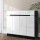 Artiss Shoe Rack Cabinet Storage, White, 120cm w/ Drawer – Adjustable Shelves, High-Gloss Front, Holds 24 Pairs