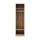 Artiss Pine Wardrobe Closet 185cm Slim Clothes Storage with Metal Hanging Rod Two Open Shelves Melamine