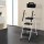 Giantz 4 Step Ladder - Steel, Foldable, Multi-Purpose, 150kg Capacity, Non-Slip Feet, Tool Bag, Safety Handrails